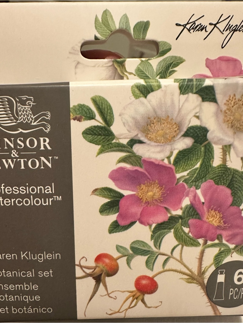 Winsor & Newton Professional Watercolour Karen Kluglein Botanical Set 6x5ml